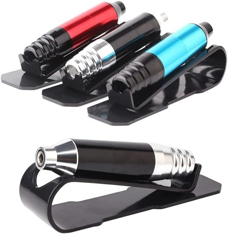 2 Pack Tattoo Pen Holder Stand for Rotary Tattoo Gun Machine Tool Display Stand Tray Frame Rack Rest Support Organizer Shelf Accessories Kit Professional for Most Types of Tattoo Pens image number 2