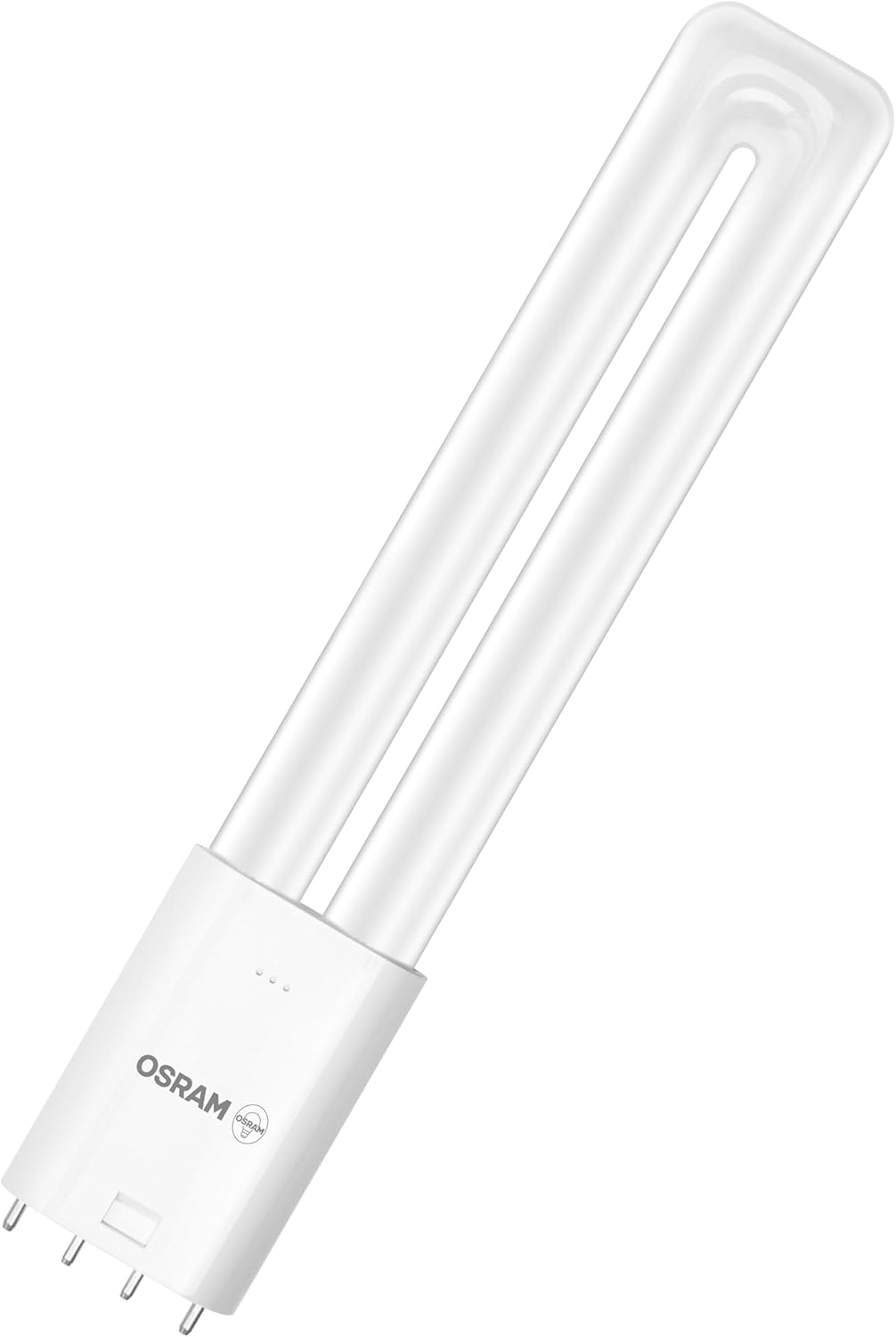 OSRAM DULUX LED Tube L18 2G11 8W Cool White 1000LM IP20 Compact Fluorescent Replacement for EVG Lights 4 Pin Base White Glass 44Mm image number 2