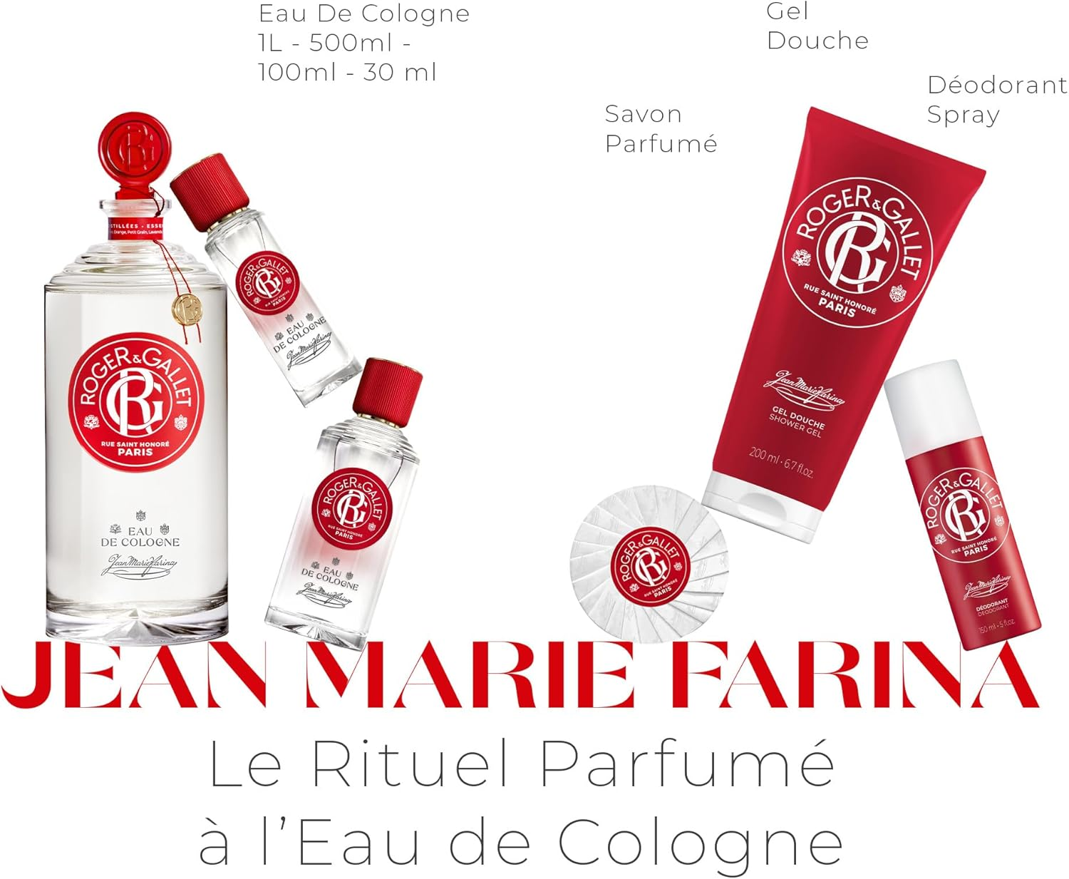 Roger Gallet Jean Marie Farina Perfumed Soap 100G