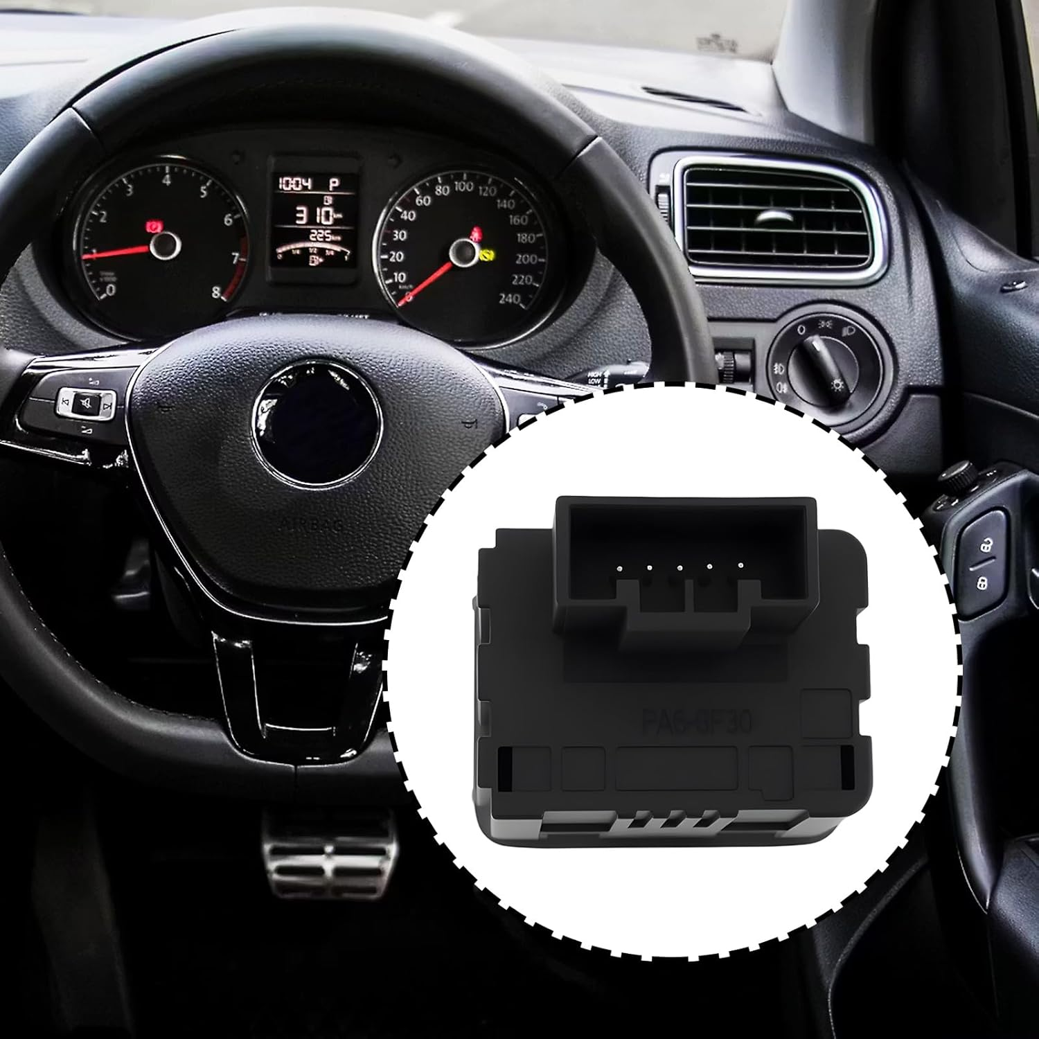 Headlight Height Adjustment Switch Dimmer 6RD941333A Compatible with Volkswagen Polo VW 6R 2014&ndash;2017 image number 5