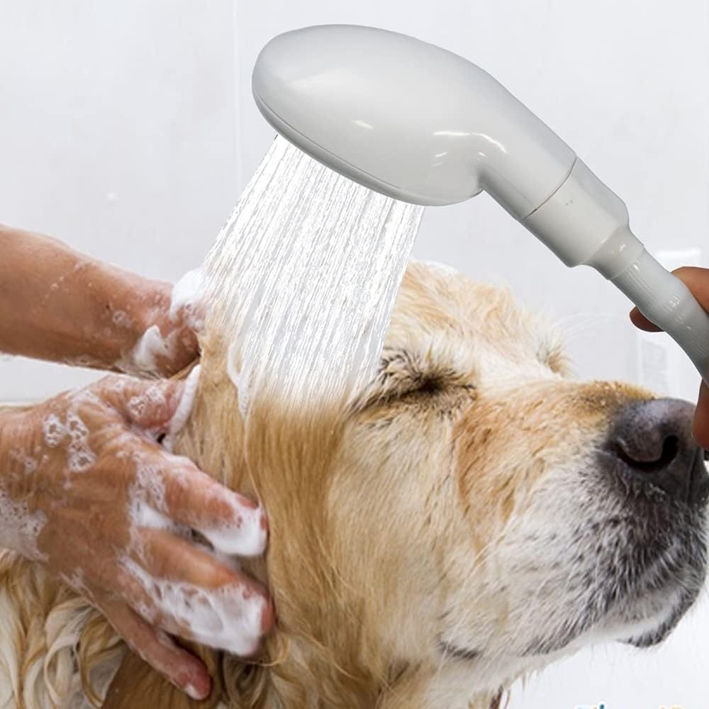 Shower Hose for Bath Taps, Flexible Handheld Shower Spray, Portable Shower Hose with Adjustable Nozzle, Compatible with Standard Faucets, Easy to Install Shower Head, Ermaoo image number 4