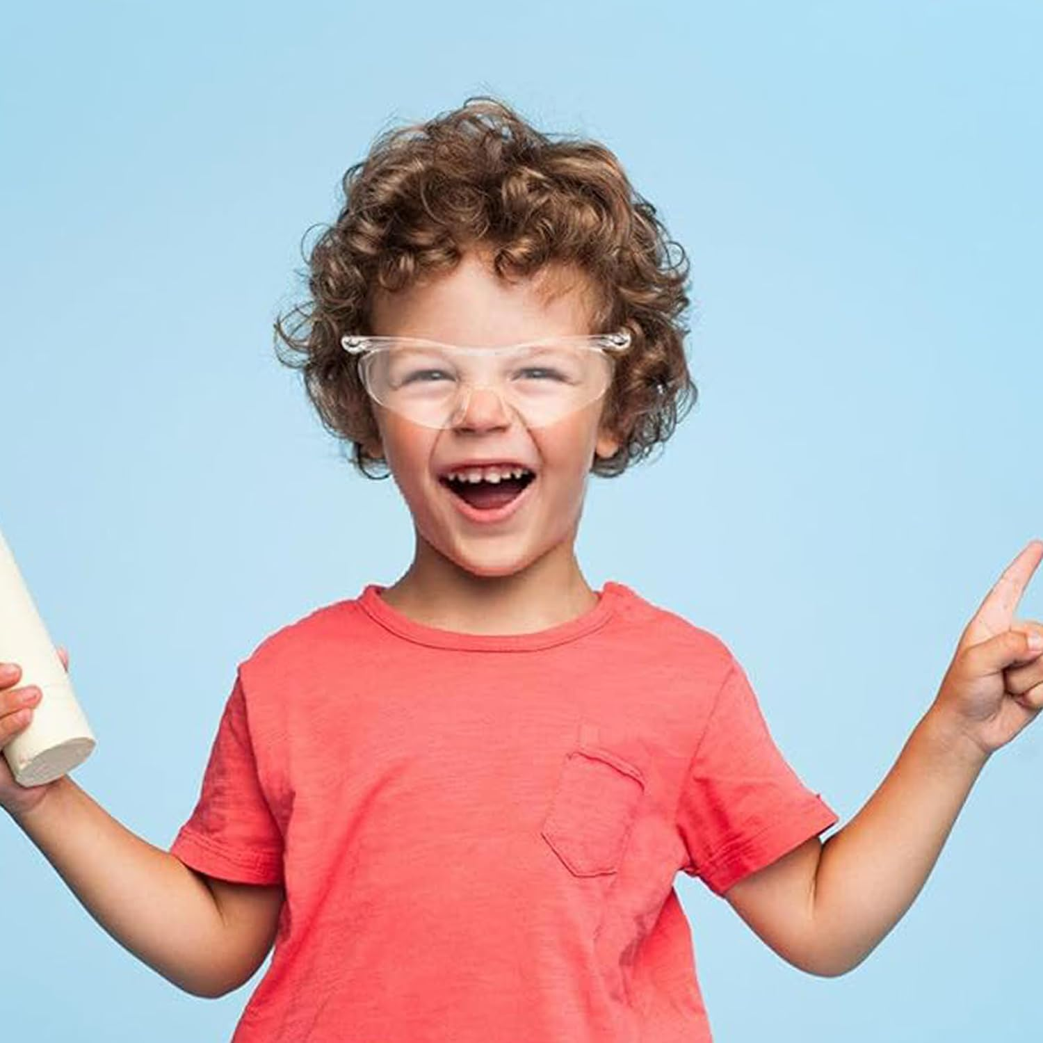 4PCS Kids Safety Goggles for Foam Dart Blasters, Anti-Scratch Protective Eyewear with Soft Foam Padding for Outdoor Games and Activities image number 4