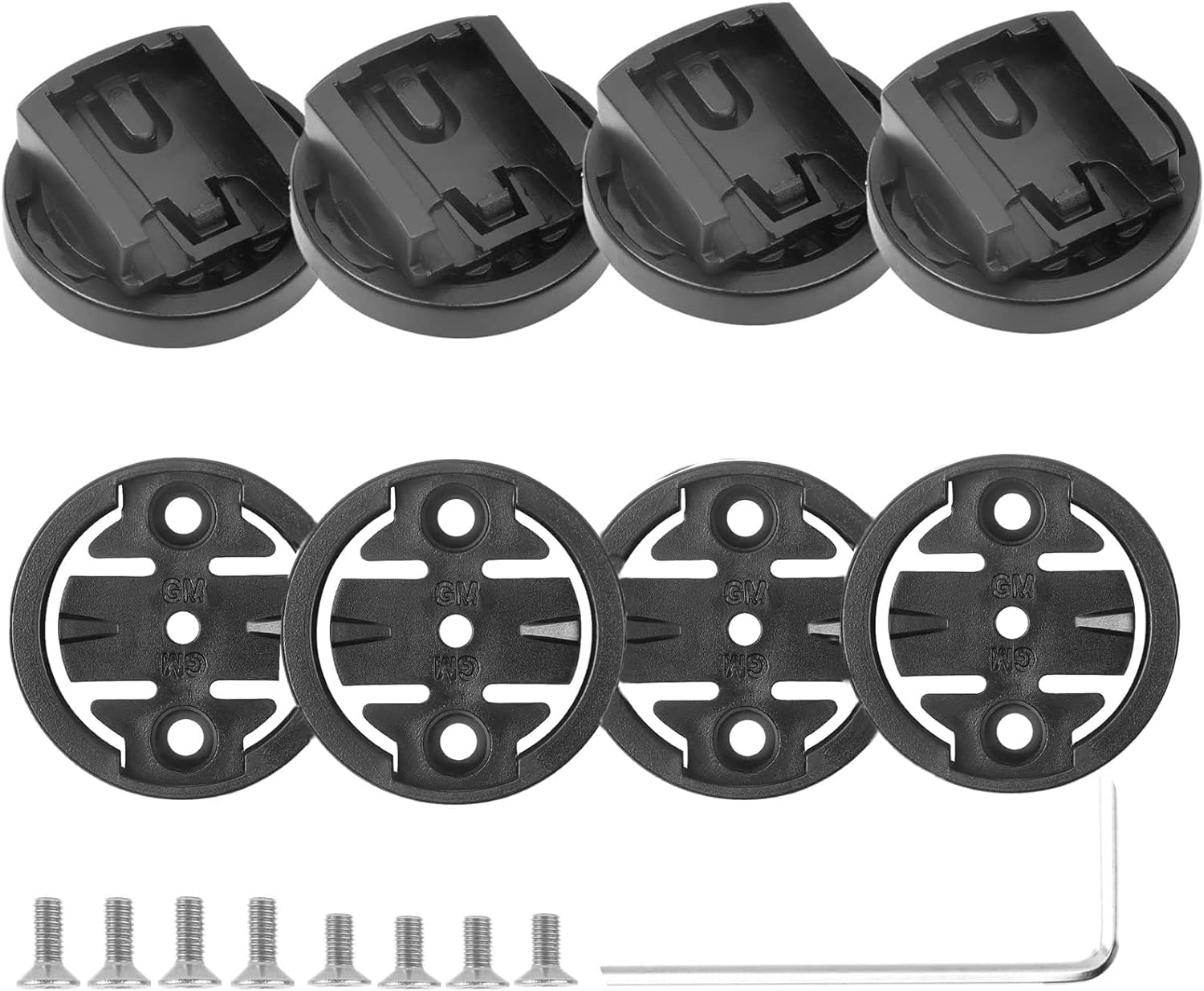 Bike Mount for Bryton - [4-Pack] Mount Adapter Insert Compatible with Bryton Out Front Cycling Computer Mounts, Bicycle GPS Computer Mounts Replacement Base,Cycling Combo Mount Road MTB Accessories