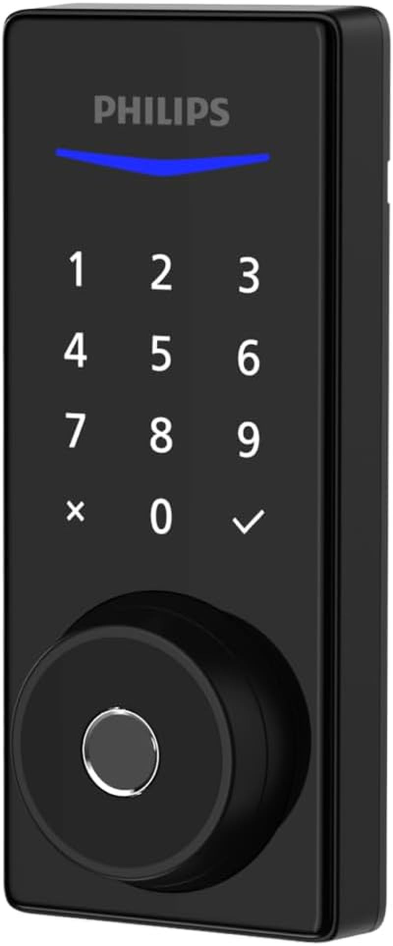 Philips Easykey DDL210S-1H Fingerprint Lock for Smart Home - Smart Door Lock Australia, Fingerprint Lock, Smart Home, Home Improvement, Keyless Door Lock, Smart Home Gadgets, Door Safety Lock- Black