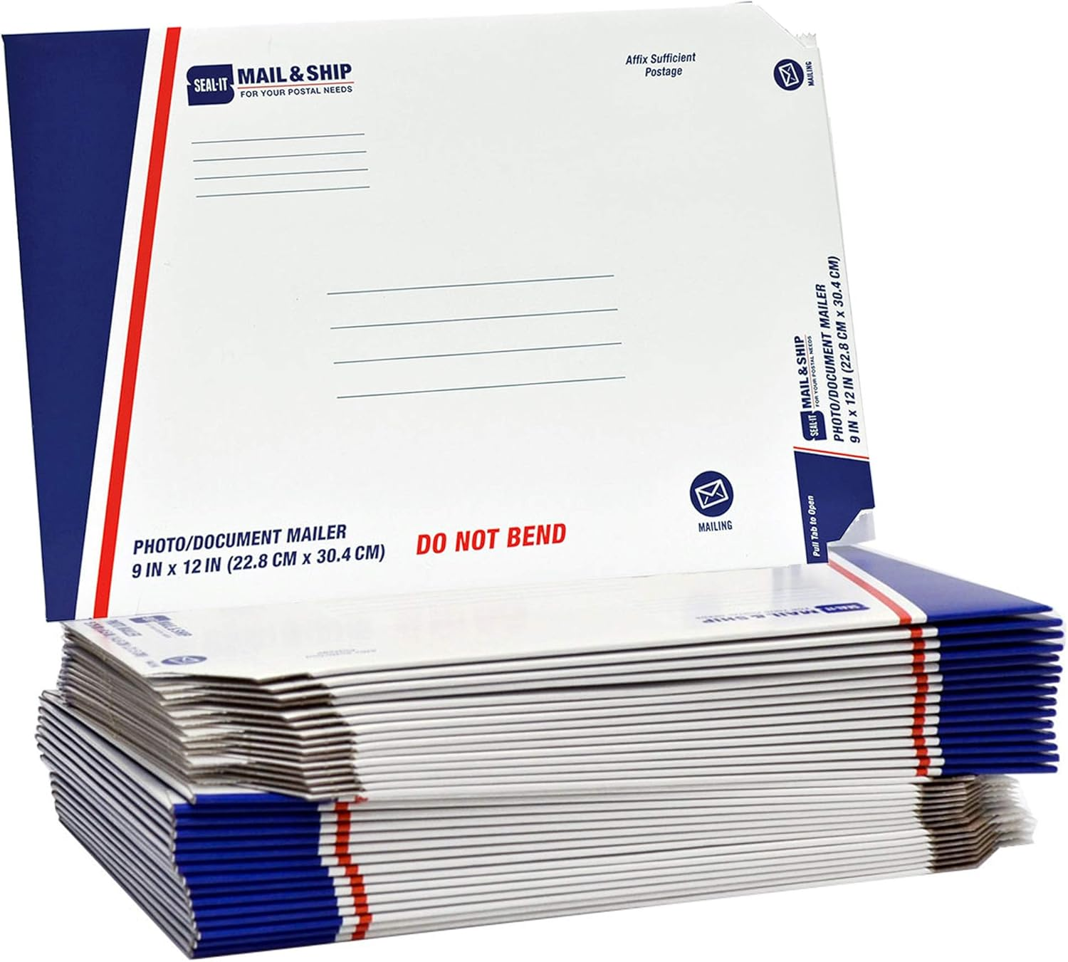 Seal-It Mail & Ship Photo/Document Mailer, Chipboard, 9"X12", Pack of 30 (81334-MS-30) image number 2