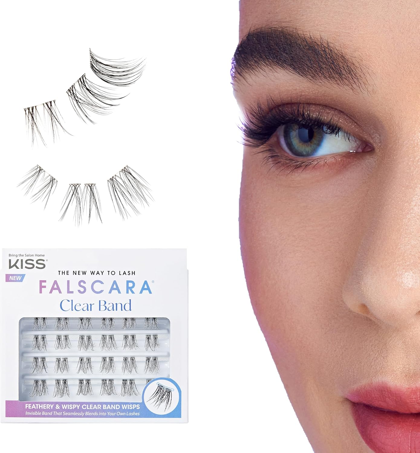 Kiss Falscara Multipack - Clear Band image number 6