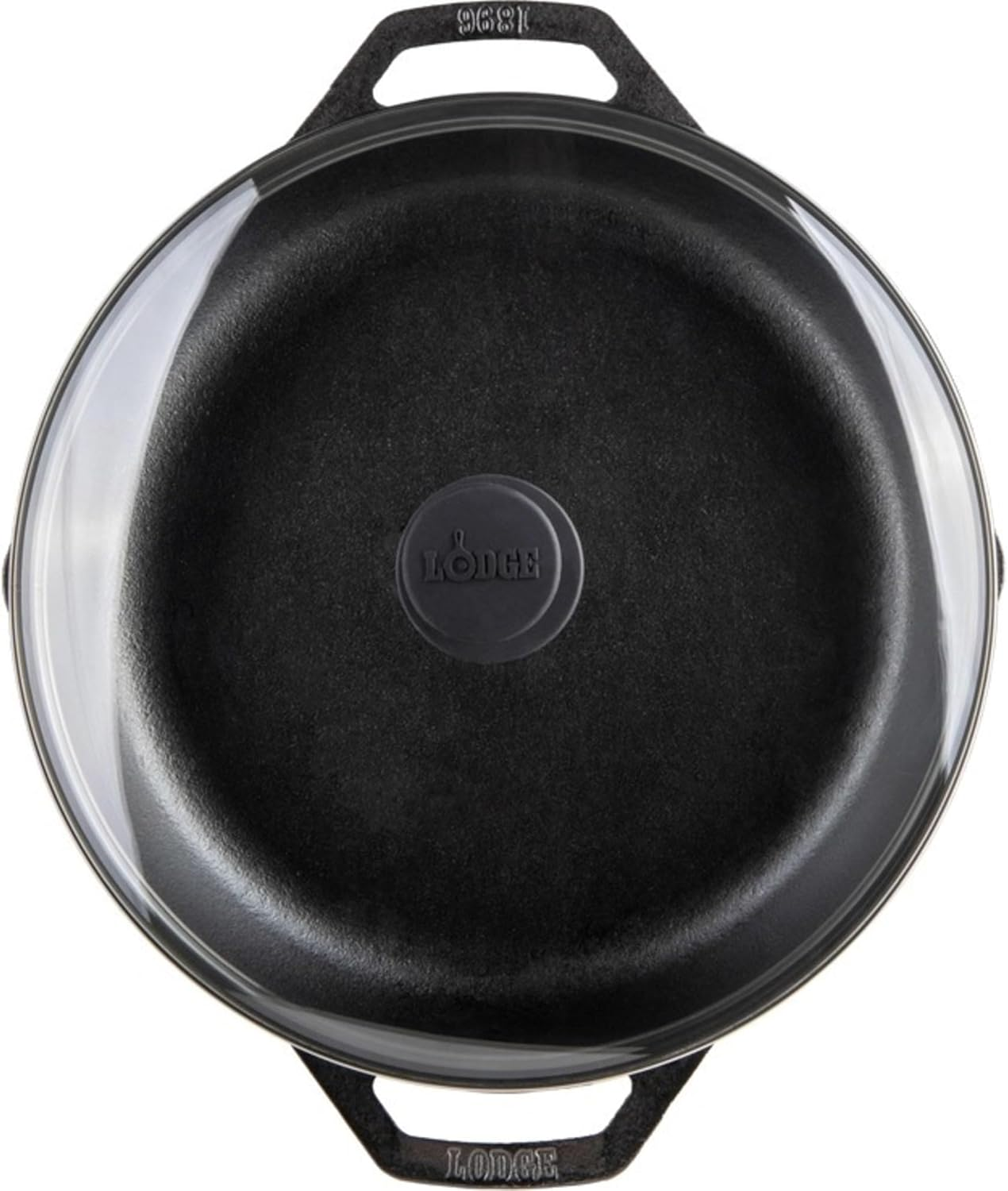 Lodge 12 Inch Cast Iron Everyday Chef Pan image number 3