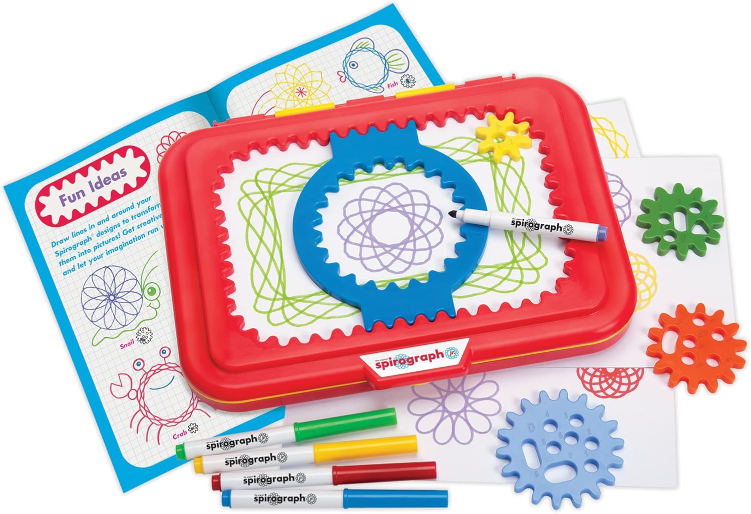 Goliath Far East | Spirograph Junior | Drawing Kit with Jumbo Gears | Ages 3+ image number 5