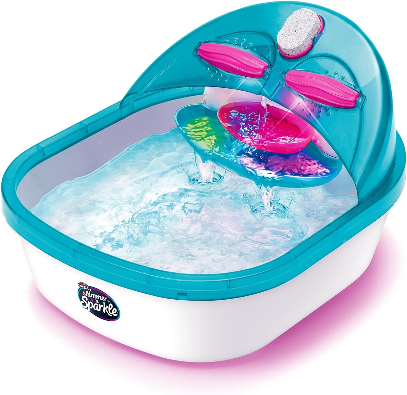 Cra-Z-Art Shimmer 'N Sparkle 6-In-1 Massaging Foot Spa175802 image number 1