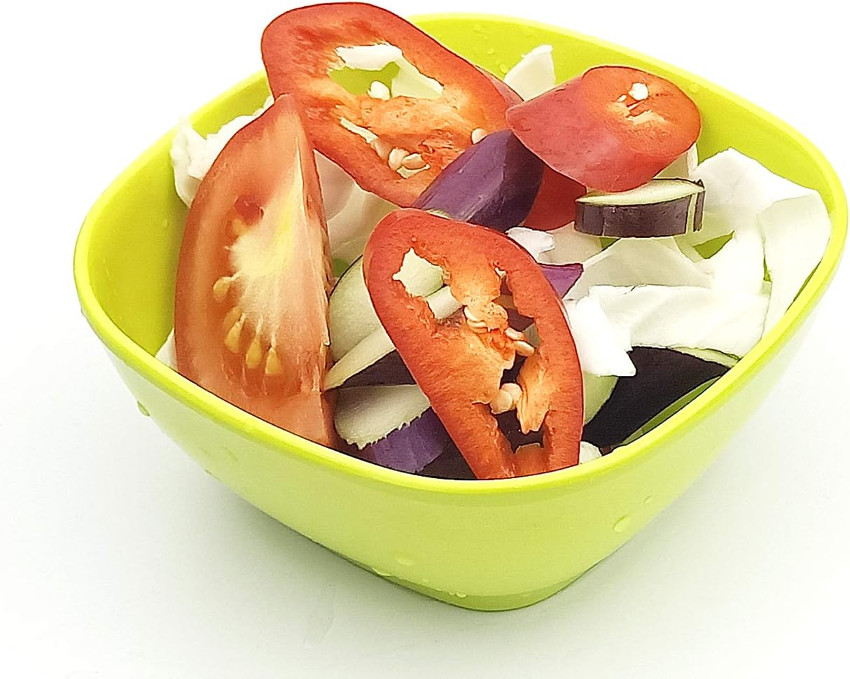 EWEIGEER 4.4-Inch Melamine Dessert Bowl Kids Plastic Bowls,Small Bowl for Ice Cream Snacks Rice Salad Soup Cereal.Set of 10(Multicolor) - Orange image number 2