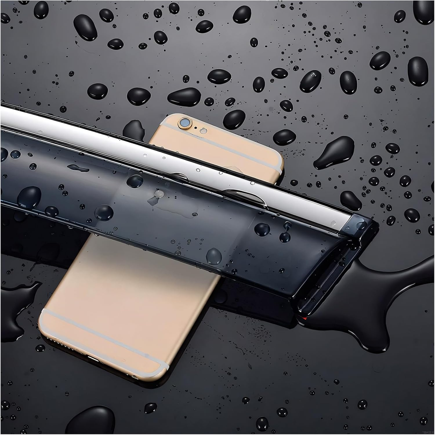 Car Window Visors Fit for BYD Shark 6 2024-2025, Wind Deflector, Rain Shield Protector, Sun Visor Cover, Window Sun Visor, Set of 4 Pieces image number 1