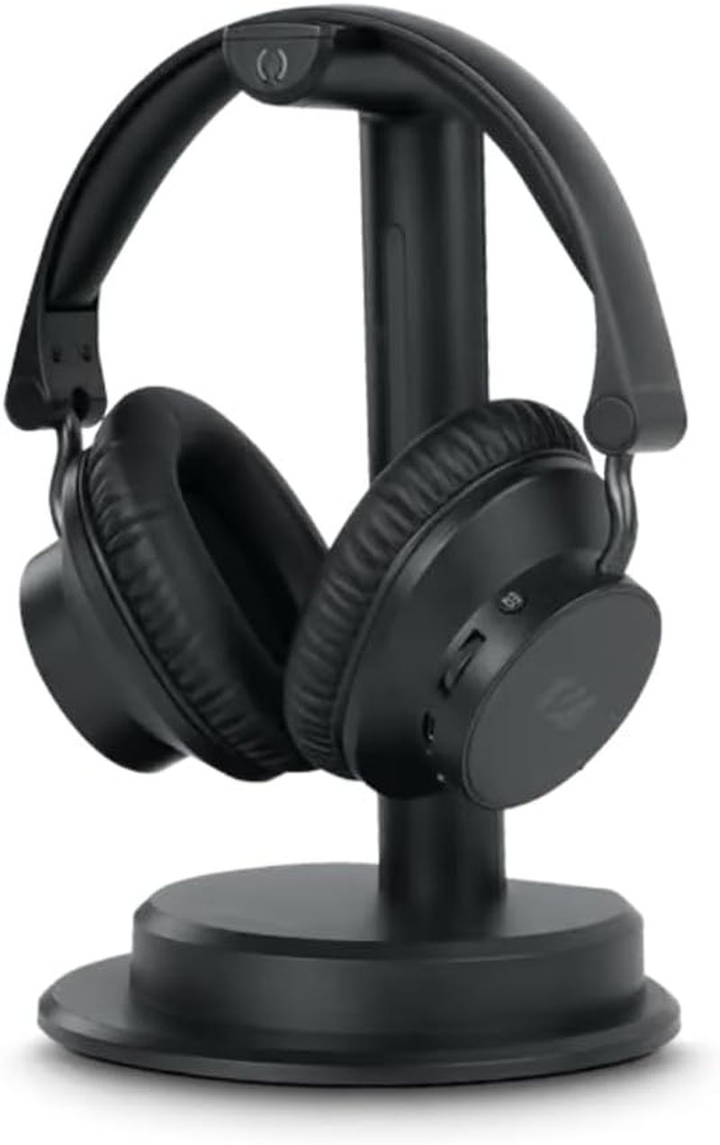 Muse M-285 CTV TV Headphones Set with Transmitter & Charging Station | 2.4 Ghz Wireless Headphones with Bluetooth, EQ, 30H Battery Life & Optical Input | Dual Headset image number 4