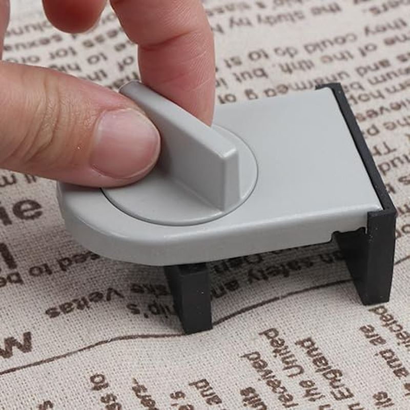 6 Pack Adjustable Sliding Window Locks Sliding Door Locks for Child Safety Childproof Sliding Glass Door Locks and Window Door Locks Safety Locks for Enhanced Home Security image number 1