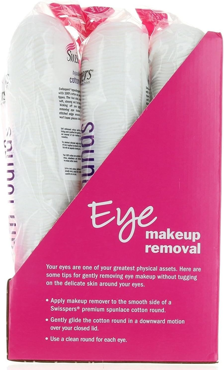 Swisspers Premium Hypoallergenic Cotton Rounds, 900 Count