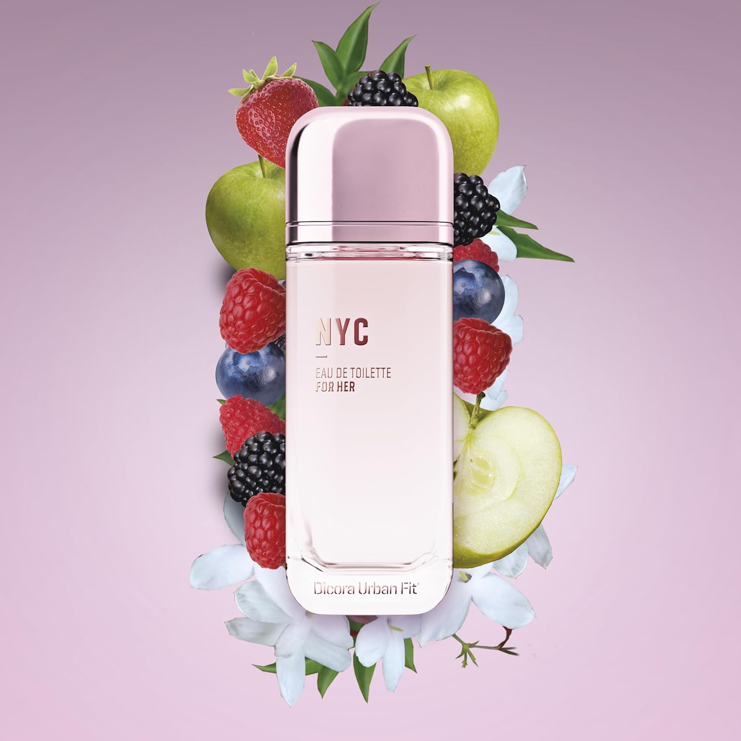 NYC by Dicora Urban Fit - Perfume for Women - Notes of Bergamot, Tangerine, Patchouli, Tonka Bean, Lavender, and Vanilla - 5.07 Oz EDT Spray image number 2