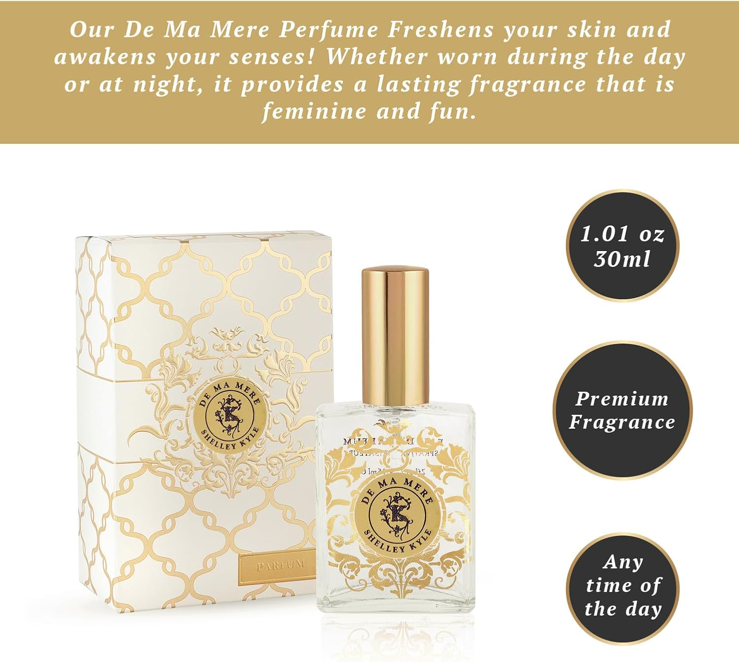 Shelley Kyle Shelley Kyle De Ma Mere Perfume, 30 Milliliters, image number 2