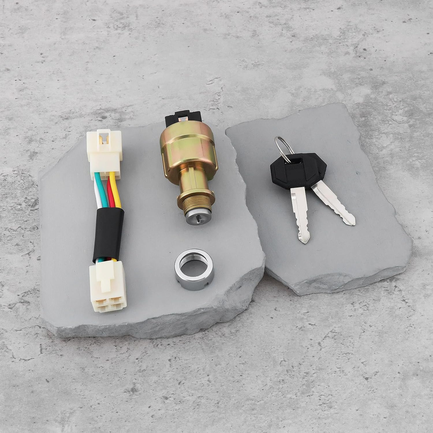 Create Idea Forklift 4 Pin Ignition Switch JK411 0111187 Compatible with Heli Compatible with Hangcha image number 6