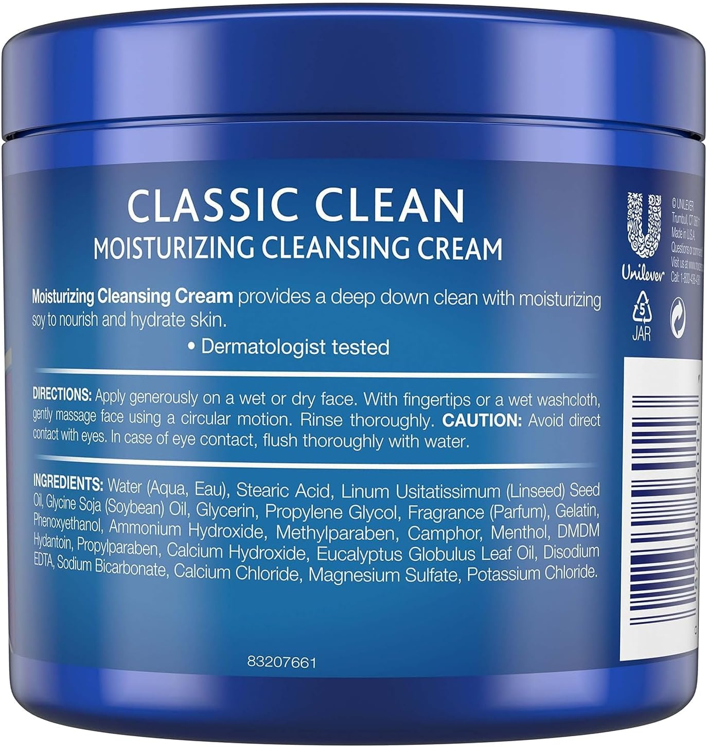 ((2 Pack)) - Noxzema Deep Cleansing Cream + Moisturisers 355 Ml Jar image number 1