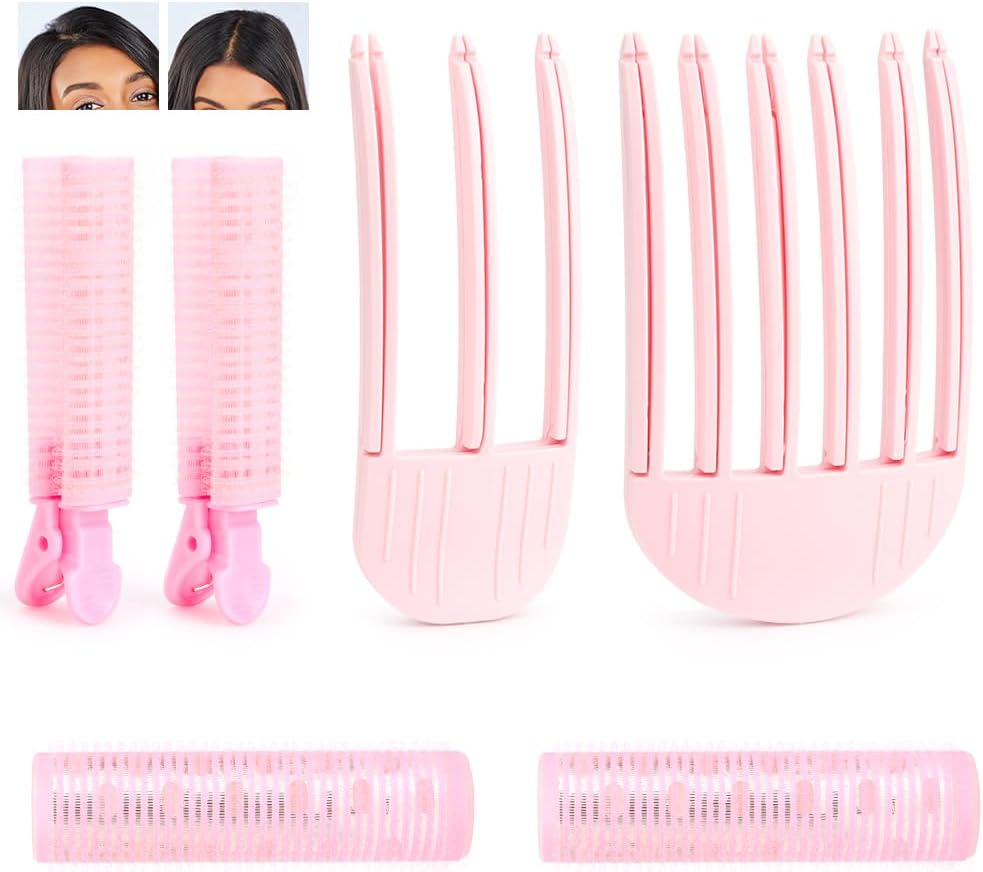 6 Pieces Volume Clips Hair Set, Naturally Fluffy and Voluminous Hair Clip for Fluffy Ponies, Simple and Durable Fluffy Hair Root Clip, Suitable for Men and Women image number 3