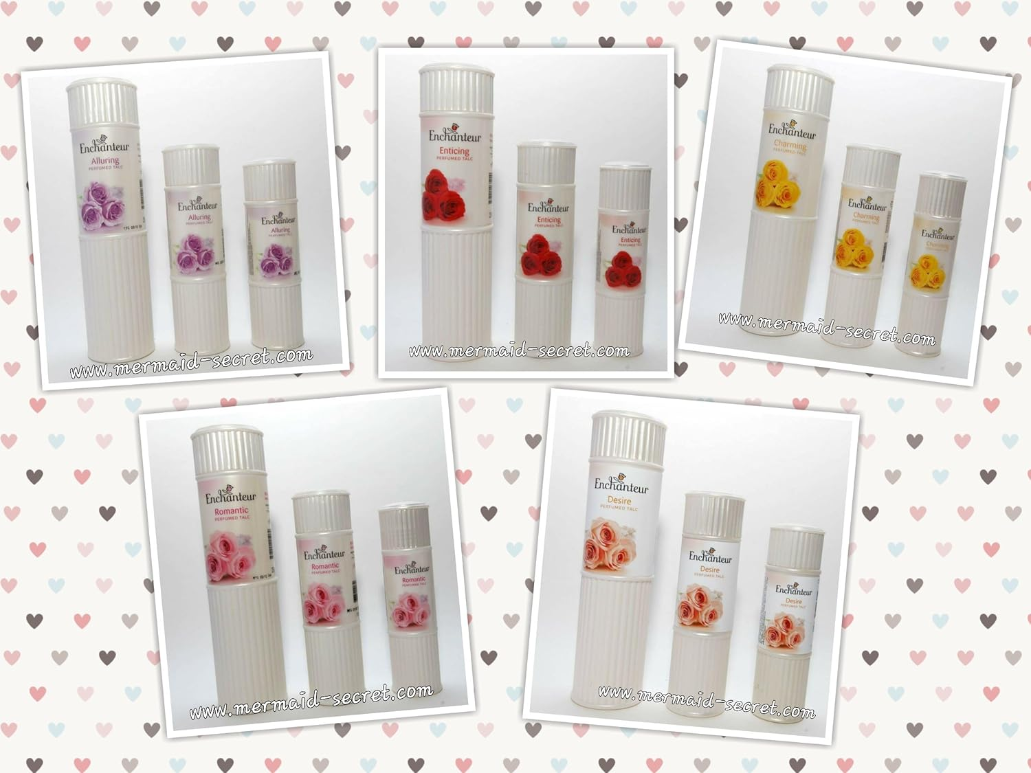 Enchanteur Alluring Talc 200G Perfumed Body Powder with Rose Iris Vanilla image number 3