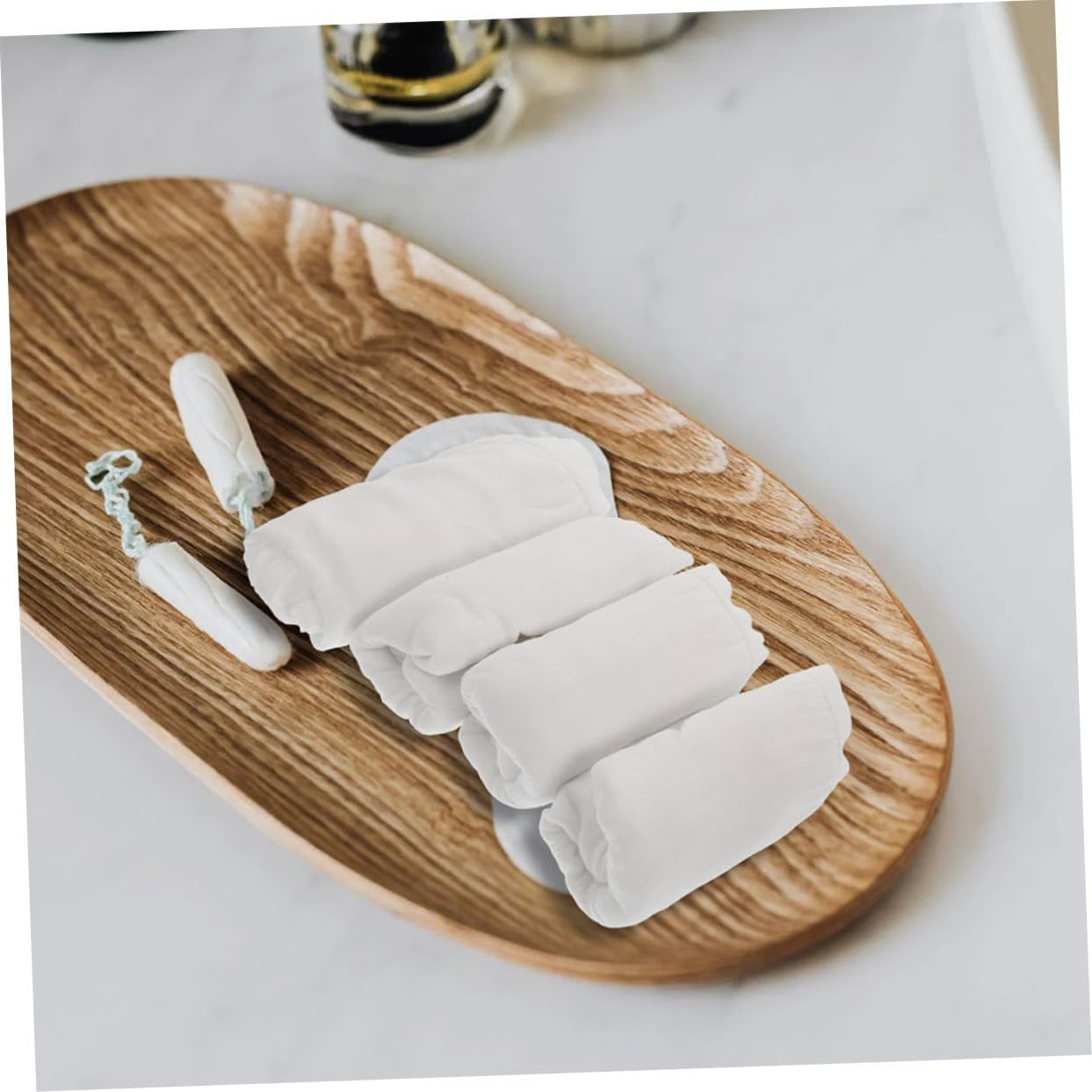 Gatuida 5Pcs Disposable Elastic Maternity Briefs High Elasticity Cotton Underwear for Postpartum Women Breathable Portable Travel Panties Convenient and Stretchy plus Xxxl image number 2