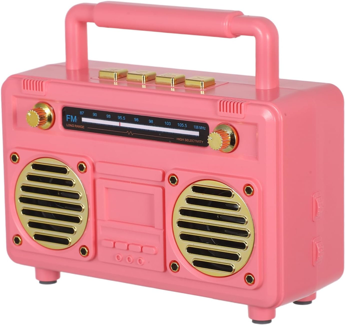 Mipcase Vintage Speaker Retro Mini Portable Small Speaker Outdoor Wireless Camping for Outdoor Gatherings Travel image number 2