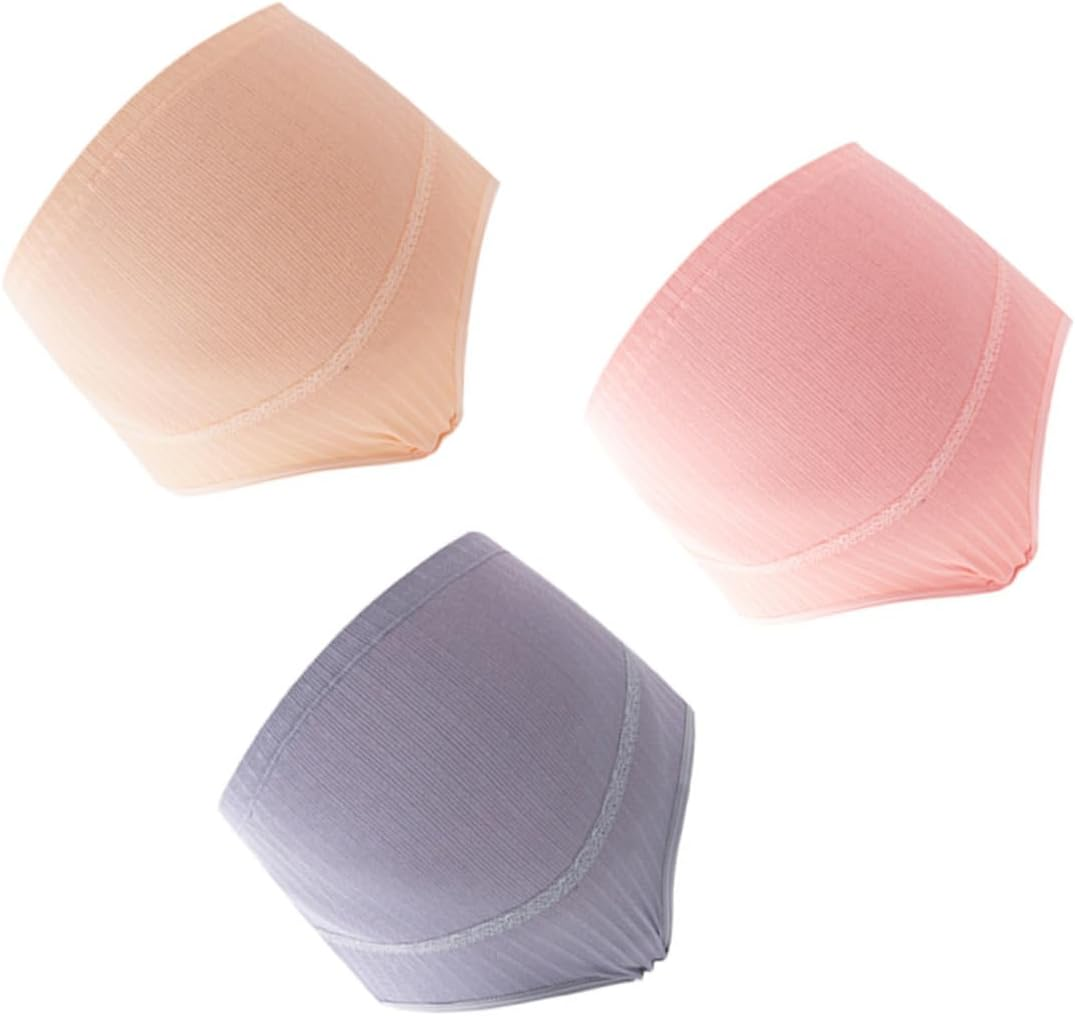 Adjustable Maternity Underwear Comfortable Cotton Panties Low Waist Cross over Design image number 6