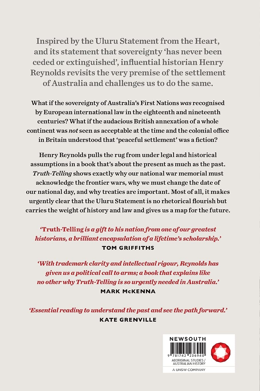 Truth-Telling: History, Sovereignty and the Uluru Statement