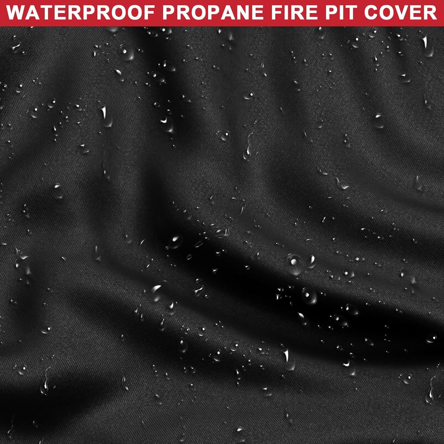 Fire Pit Cover for Solo Stove Yukon 2.0, 27 Inch Waterproof Heavy Duty round Fire Pit Cover for Solo Yukon Outdoor Camping image number 6