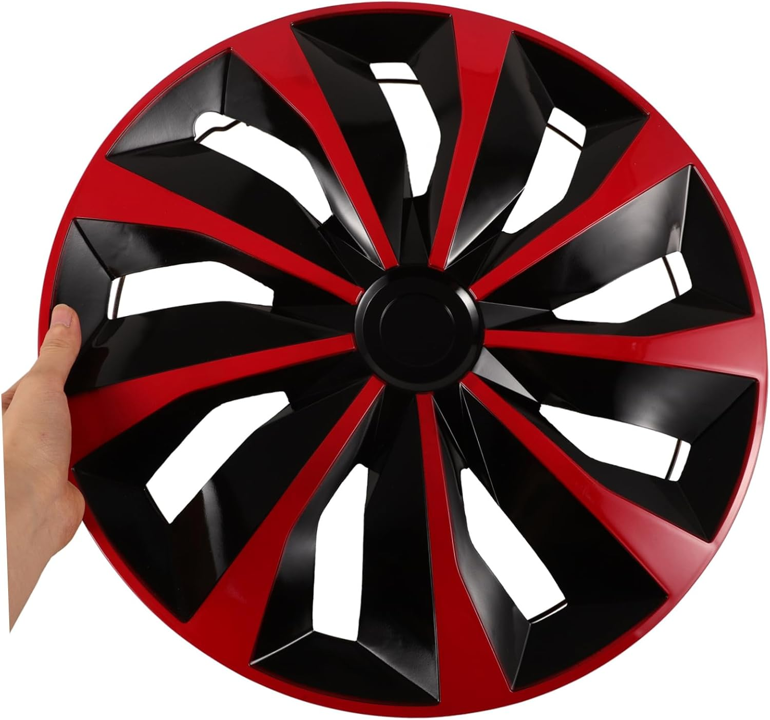 CHILDWEET Automotive Wheel Hub Cap Replacement Hubcaps for Cars Pp Material Easy Installation Decorative Rim Covers image number 4