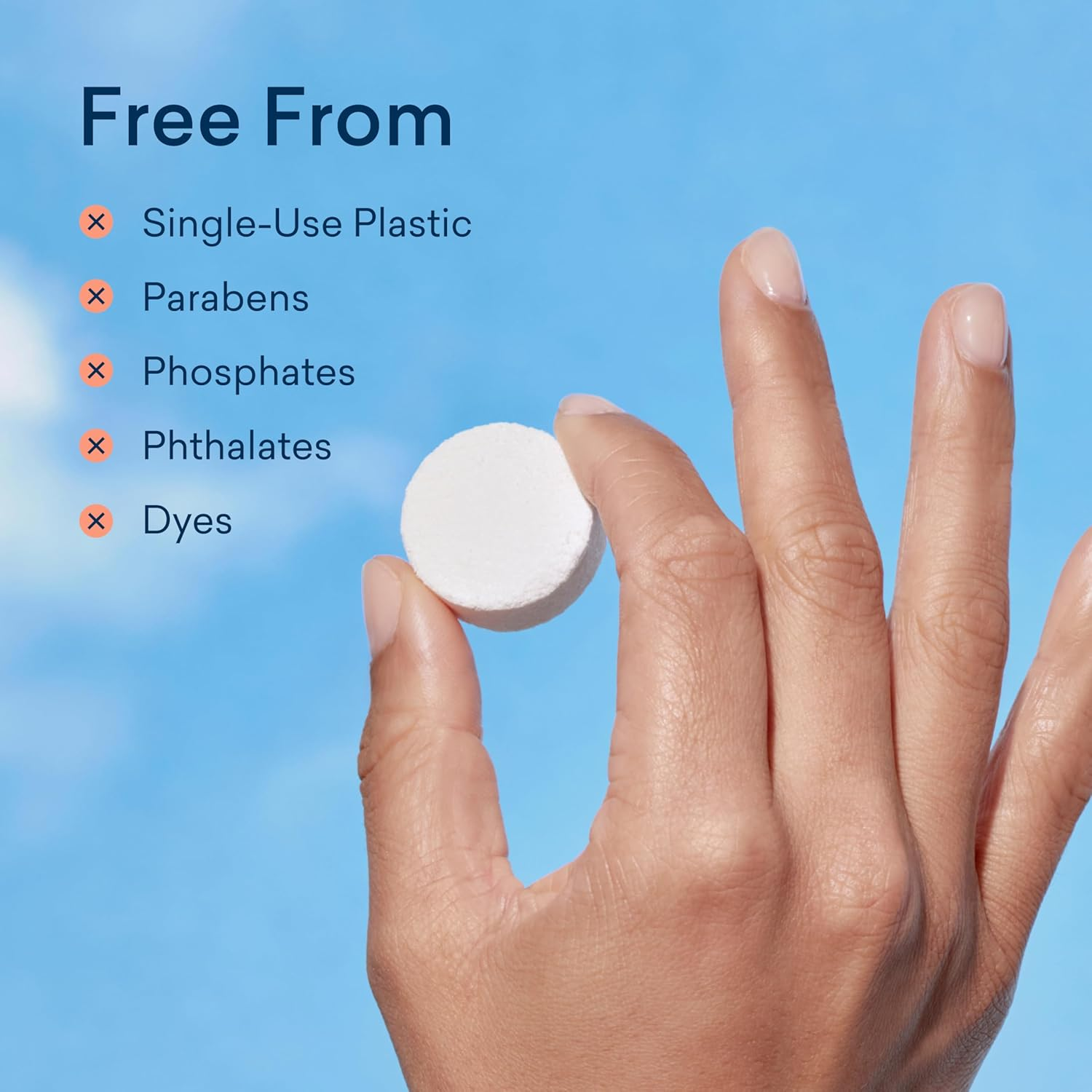 BLUELAND Hand Soap Duo, 2 Refillable Glass Foaming Hand Soap Dispensers with 8 Refill Tablets, Variety Scents, 8 X 9 Fl Oz image number 6