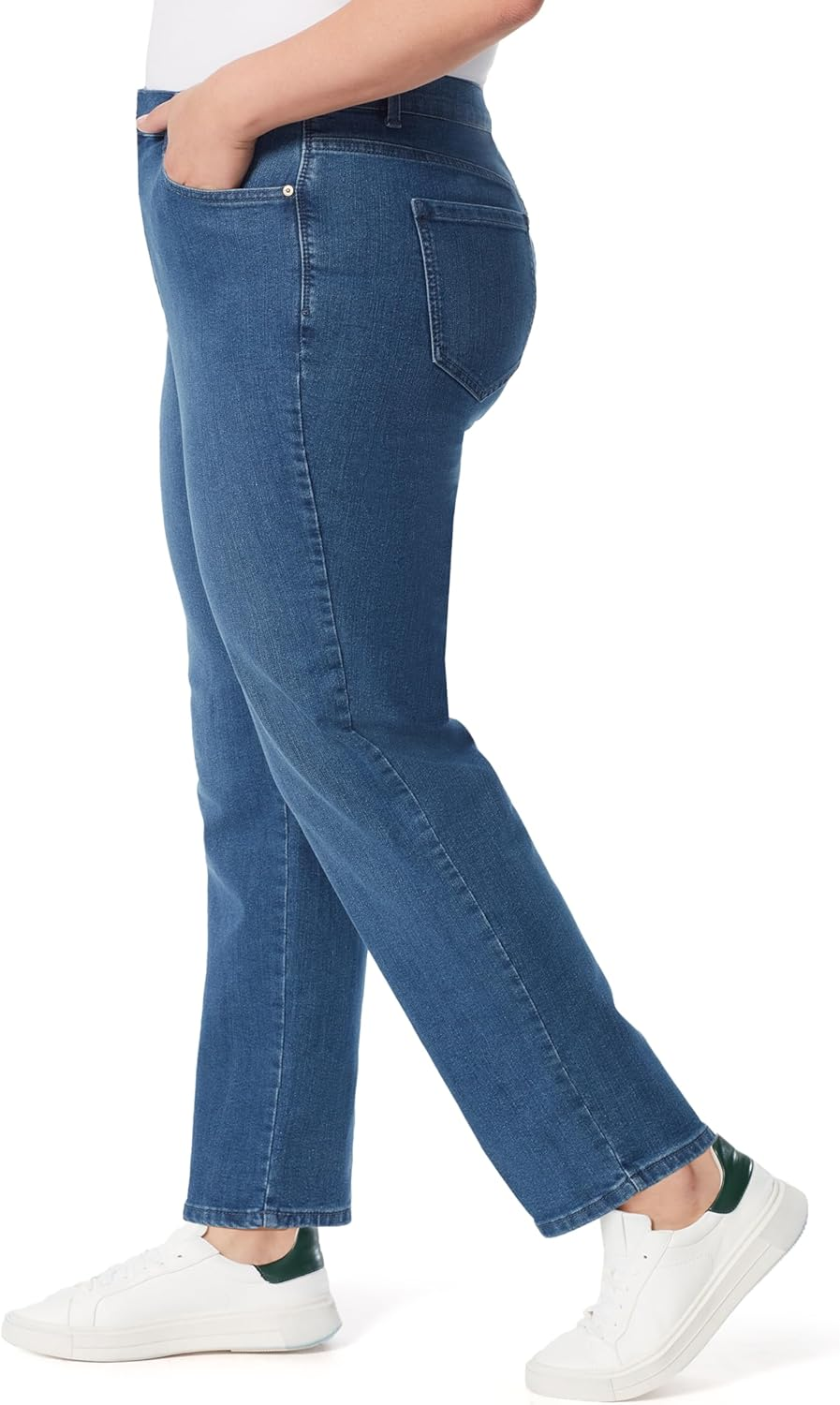 Gloria Vanderbilt Women'S Amanda Classic High Rise Tapered Jean image number 3