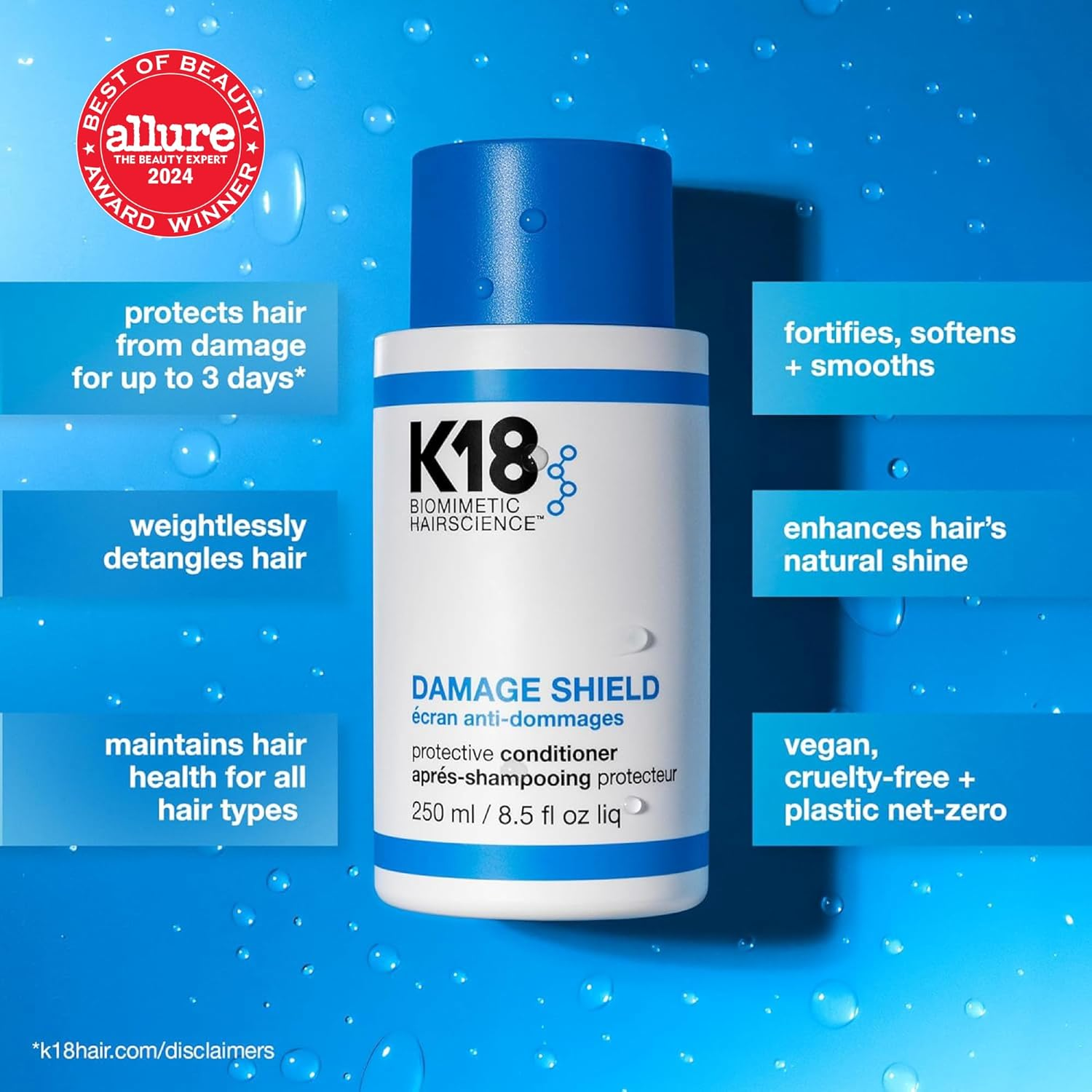 K18 Damage Shield Protective Conditioner 250Ml image number 4