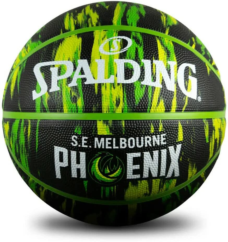 Spalding NBL Team S.E. Melbourne Phoenix Marble Basketball, Size 7 image number 2