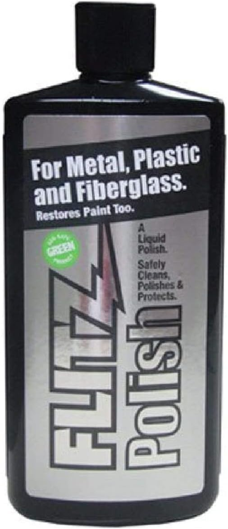 Flitz Multi-Purpose Polish and Cleaner Liquid for Metal, Plastic, Fiberglass, Aluminum, Jewelry, Sterling Silver: Great for Headlight Restoration + Rust Remover, Made in the USA image number 2