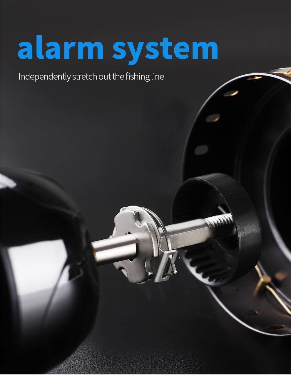 Metal Spinning Fishing Reel, 7800 10000 12000 Series,Aluminum Alloy Trolling Fishing Reels, Baitcasting Fishing Reels,Drag of 35.3Lb |16Kg.Anti Seawater Corrosion. image number 5