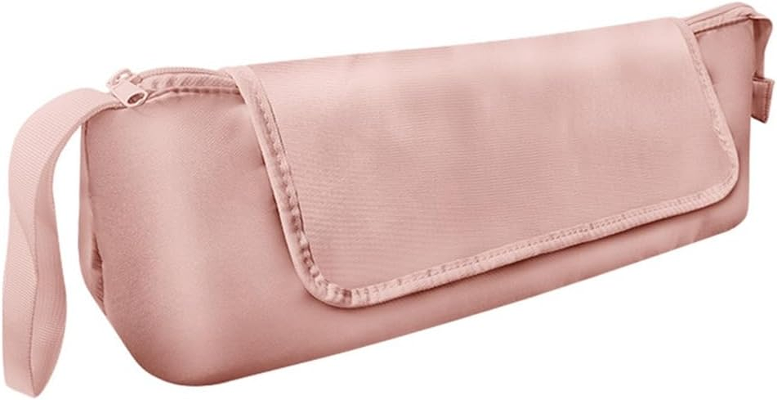 Clisted Hair Tool Travel Bag Curling Iron Hair Straightener 2-In-1 Hot Tool Travel Box Storage Bag,Pink Easy Install image number 6