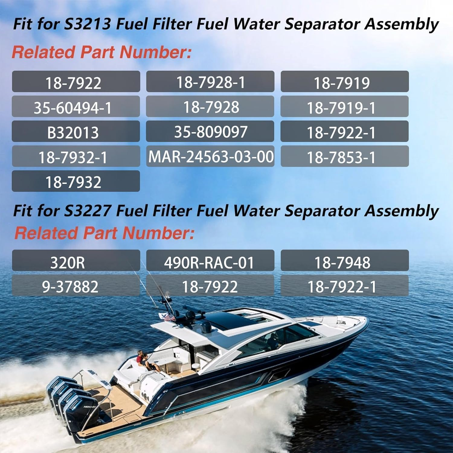 EVRBUL Fuel Filter Water Separator Water Collection Bowl Wrench Installation & Removal Tool Compatible with S3227 S3213 Water Separator for Marine Outboard Motor image number 6