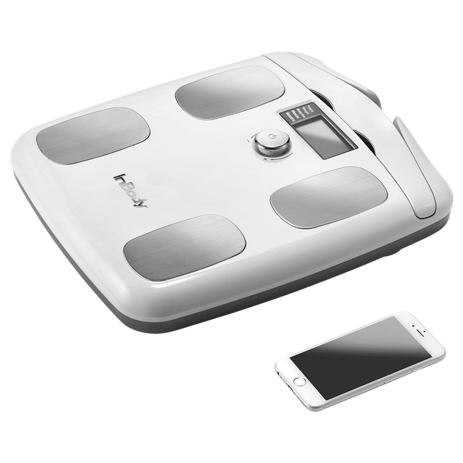 Inbody Dial H20N Smart Body Composition Scale &ndash; Full Body Digital Scale, BMI & Body Fat Analyzer, Muscle Mass Scale &ndash; Bluetooth Connected with App (White)