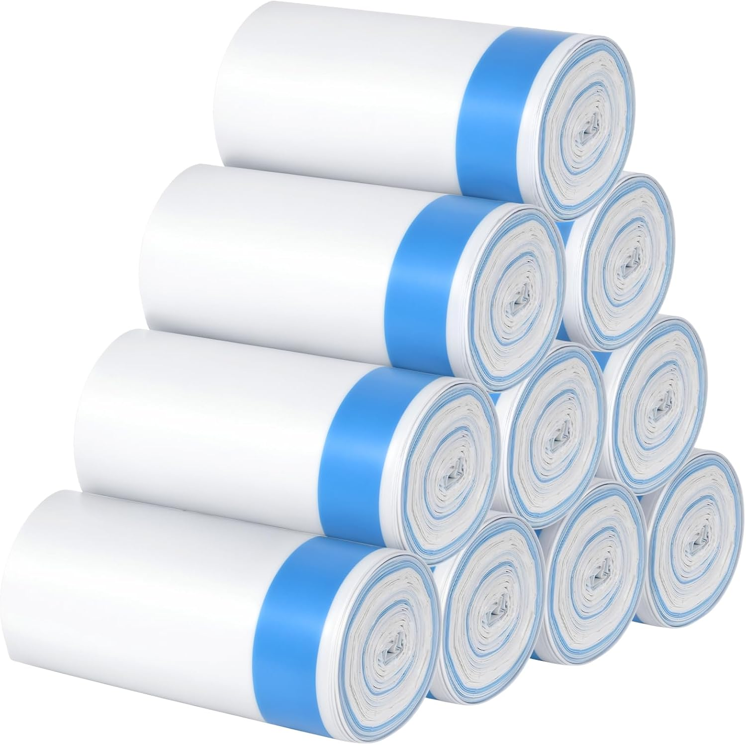 100 Count Cat Litter Waste Receptacles Garbage Bags for Self-Cleaning Cat Litter Box, Extra Large Cat Litter Box Liners image number 4