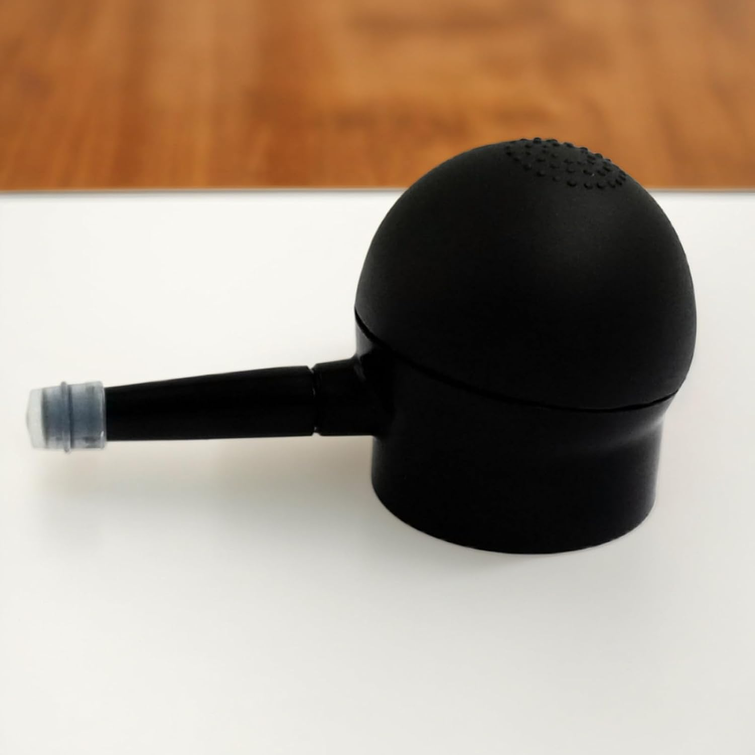 Hair Fiber Applicator, Thinning Hair Concealer Applicator, Portable Hairline Filling Fiber Pump Nozzle, Precision Application, Portable & Lightweight, 4Cm, for Filling in Hairlines and Part Lines image number 4