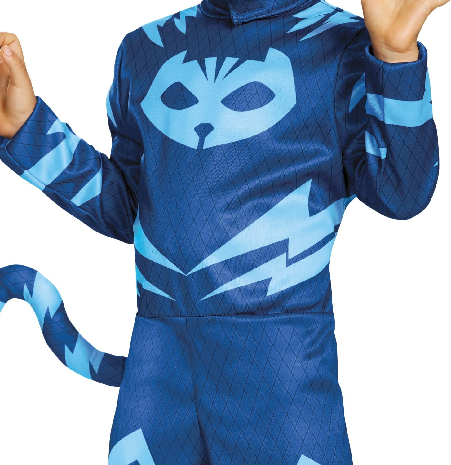 Catboy Classic Toddler PJ Masks Costume, Small/2T image number 4