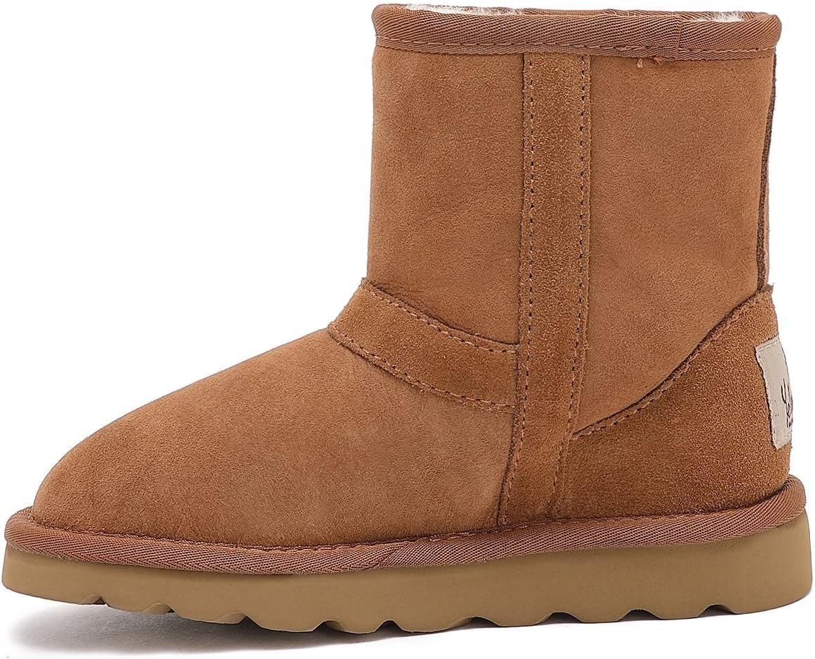 Unisex Babies Sheepskin Boot image number 1