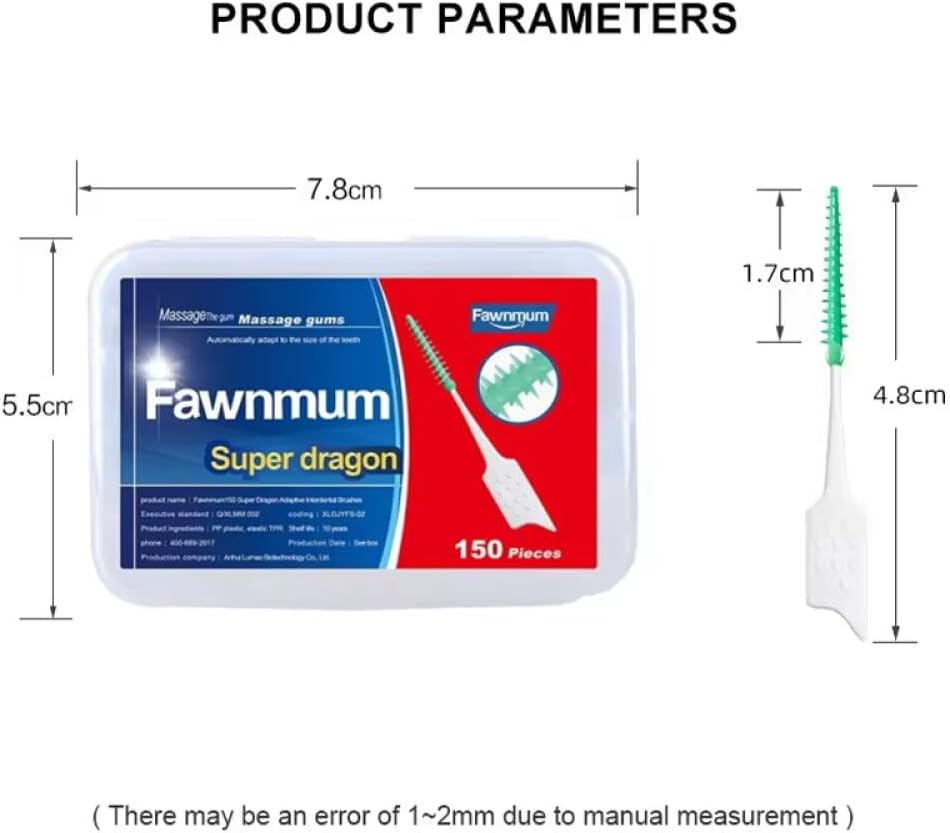 300PCS Soft Toothpick, Dental Toothpicks Brush between Teeth, Disposable Dental Picks FLOSS for Teeth Cleaning, Interdental FLOSSER Picks Teeth Cleaning Tool with Portable Case for Adult and Children image number 1