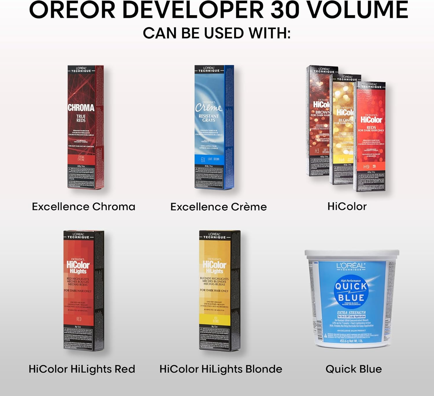 L'Oreal Oreor 30 Volume Creme Developer, 16 Ounce image number 1