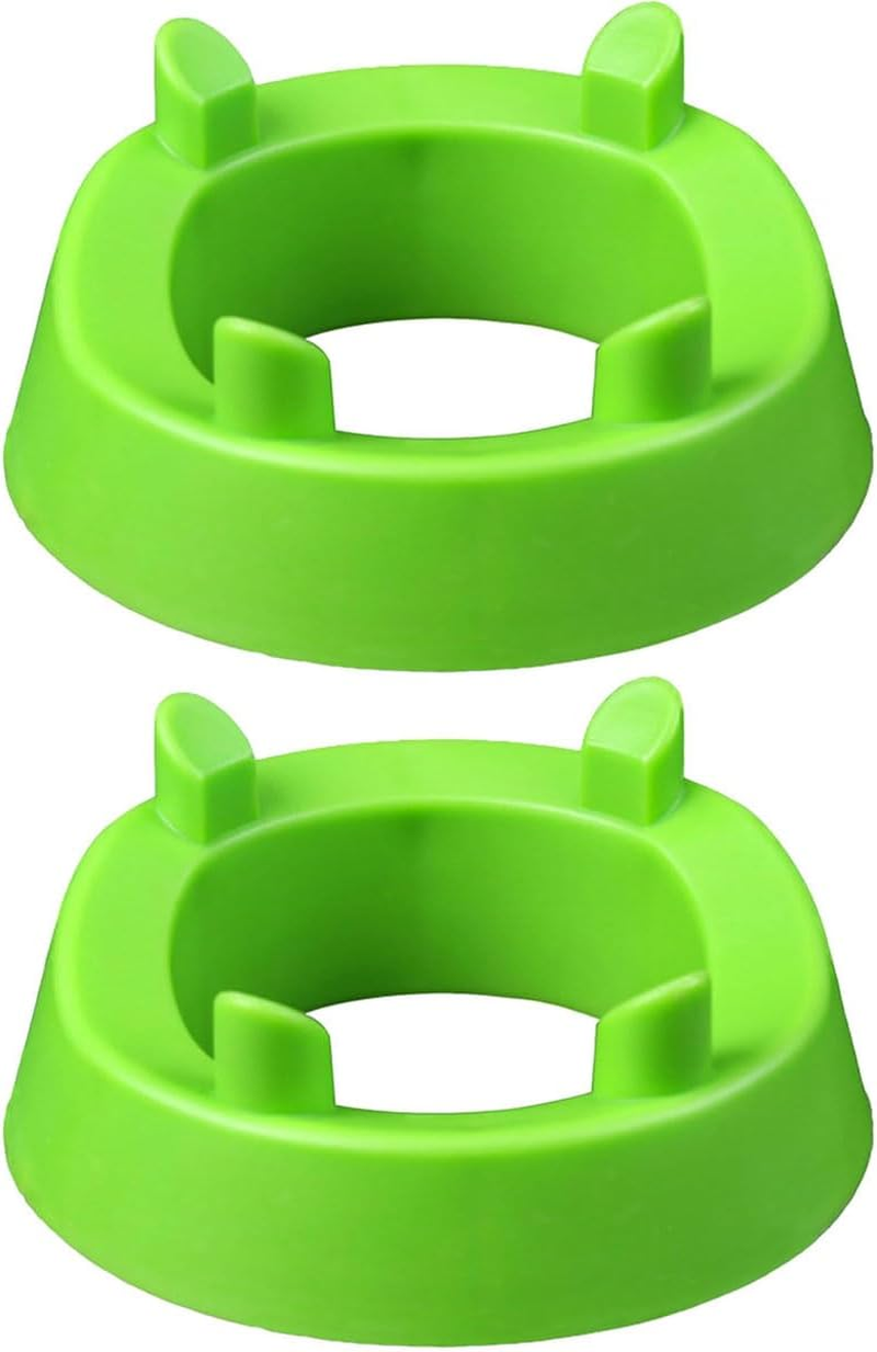 AIMALL 2PCS Multi-Functional Ball Holder, Sturdy Four-Corner Base for Footballs, Basketballs, Volleyballs, 4.92 Inches Wide, Available in Six Colors