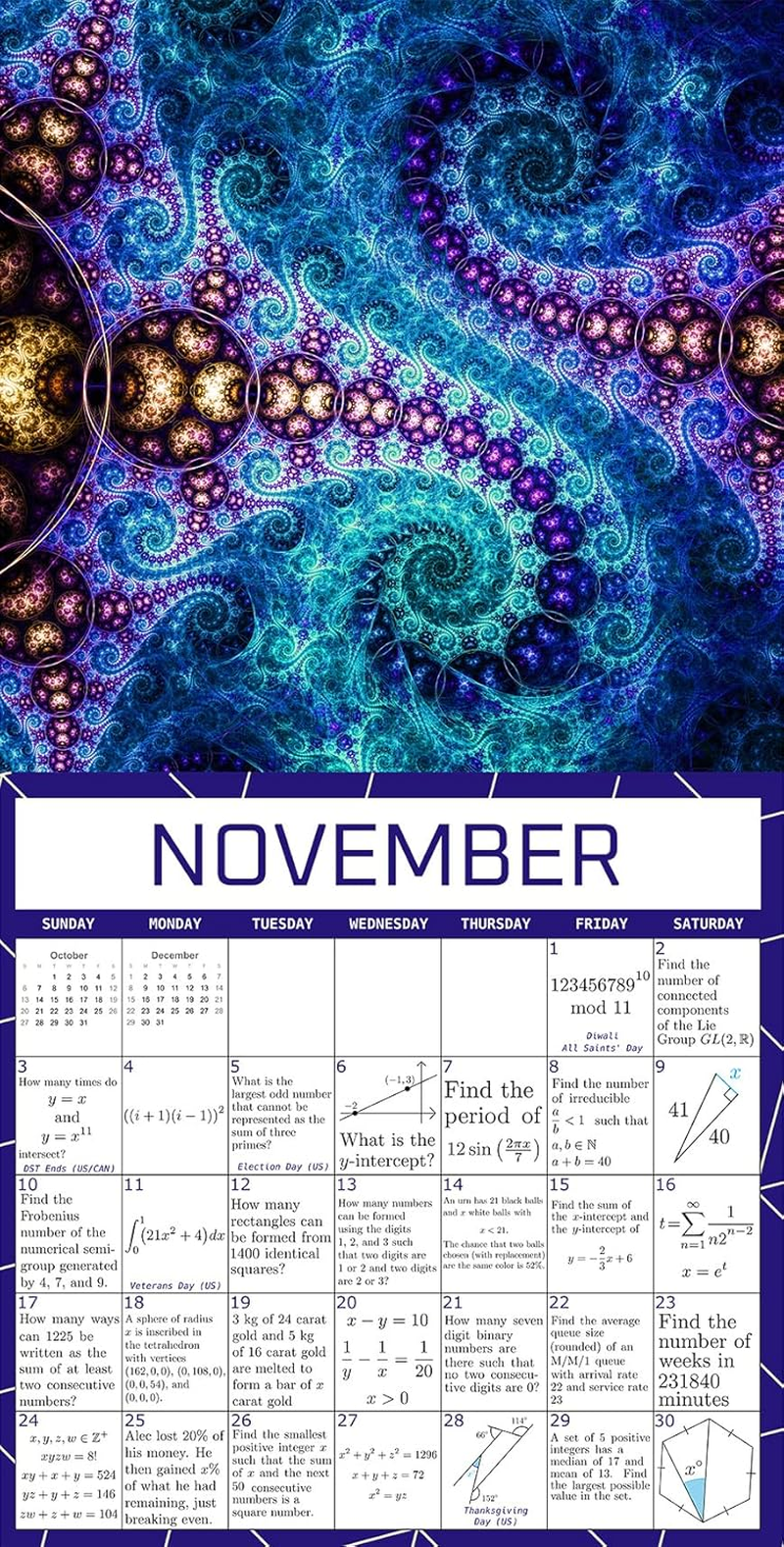Your Daily Epsilon of Math Wall Calendar 2024: 147 image number 1