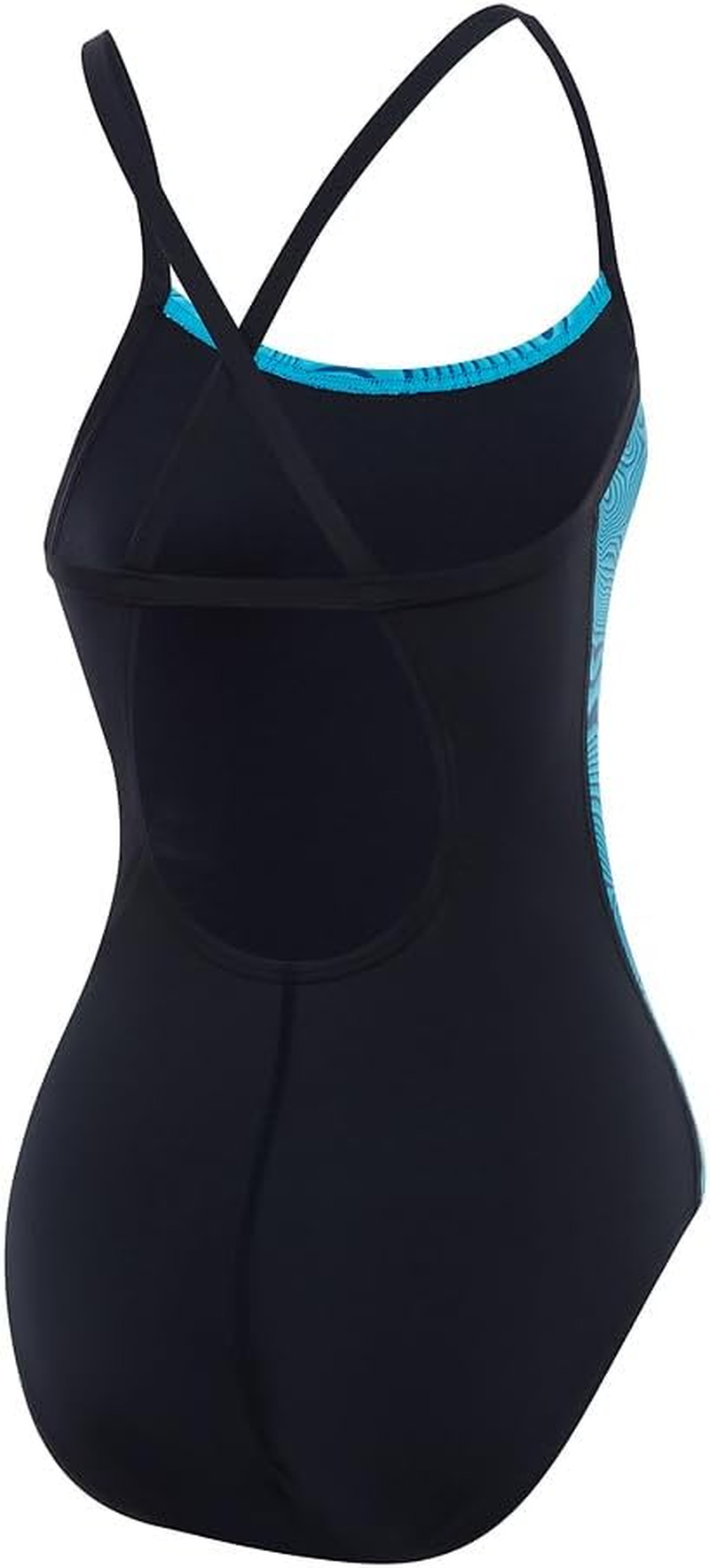 Speedo Women'S Placement Fixed X-Back One Piece Swimsuit image number 5
