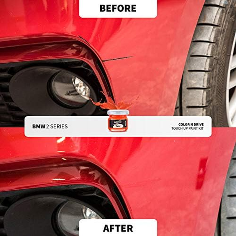Color N Drive for Tesla Automotive Touch up Paint | PPSW - White Water Pearl/Pearl Multicoat | Paint Scratch Repair, Exact Match Guarantee - Basic image number 6