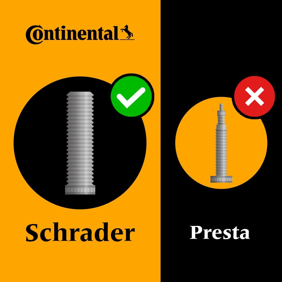 Continental Schrader Valve MTB 26 X 1.75-2.5 Inch 47/62-559 AV, 40 Mm image number 2